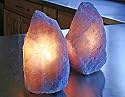 Solay Rare Persian Rose Quartz Look Lamps (2-3lbs)