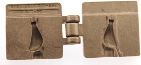 LIL MAC MIDGET Fish Do it yourself Mold Spinner Bait Banana Walleye #25 - 1/2oz