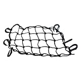 BLACK MOTORCYCLE CARGO NET