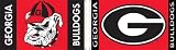 BSI Products 92107 Georgia Bulldogs TwoSided Flag