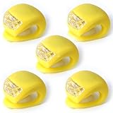≪５個まとめ割≫ 高輝度LED２灯 シリコン 自転車ライト サイクルライト 【 イエロー 】 フロントライト テールライト ライト ランプ スマート 小型 小さい コンパクト 明るさ 明るい 生活防水 キャンプ アウトドア ランニング ジョギング 散歩 懐中電灯 子供用 ロードバイク クロスバイク 電池交換 カラバリ 全９色 あもくる AMOKURU
