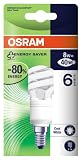 Produkt-Bild: Osram 63163B1 Duluxstar Mini Twist E14 mini Energiesparlampe in gedrehter Form 8W/840, kaltwei&szlig;