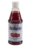 Fla-Vor-Ice FRSS16PDQ-8CH 16-Ounce Snow Cone Syrup, Cherry