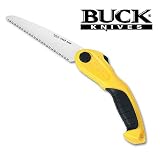 Buck Folding Knife Saw Yellow