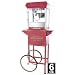 Deluxe 6oz Red Popcorn Maker Machine by Paramount - New Full Size 6 oz Popper & Cart