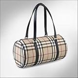 Burberry - Burberry Nova Check Lola2 Barrel Bag