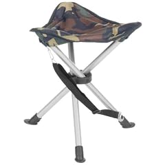 WEHNCKE Stahl Dreibeinhocker Camouflage
