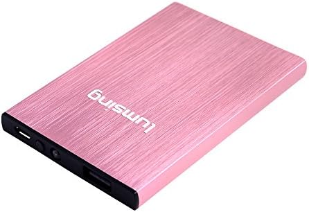 Lumsing® 4000mAh Ultrathin Portable Power Bank External Battery Charger Fast Charging for iPhone,Samsung,Nexus ,HTC,Xperia and Most USB Devices