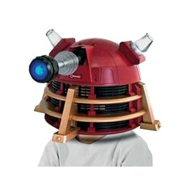 Click here to buy Doctor Who Red Supreme Dalek Voice Changer Helmet by Doctor Who