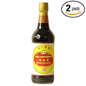 Pearl River Bridge Superior Light Soy Sauce, 16.9-Ounce Bottle (Pack of 2)