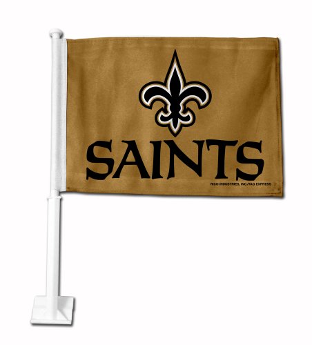 New Orleans Saints Car Flag