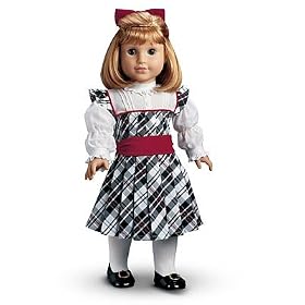 American Girl Samantha's Friend Nellie's Holiday Christmas Dress Hair Bow, Tights and... by