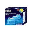 Braun Syncro Shaver System Clean & Renew Refills Shaver Refills 3 Pack