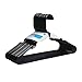 Room Essentials Plastic Adult Hangers - Black - 18-count