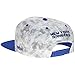 NHL New York Rangers Men's Acid Wash Flat Brim Snapback Hat, One Size, White