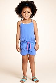 Pure Cotton Square Neck Plaited Playsuit