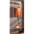 Design Wandgarderobe CARINA in Aluminium + Glas - Ausf�hrung