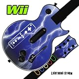 Skin Decal Cover for GUITAR HERO 3 III Nintendo Wii Les Paul - Lightning St ....