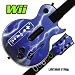 GUITAR HERO 3 III Faceplate Skin Skins for Nintendo Wii Les Paul - Lightning Storm
