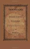 Tamerlane and Other Poems