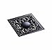 Senlesen Art Carved Oil Rubbed Bronze 4'' Shower Floor Waste Drain Cover Washer Machine Waste Drain