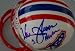 Warren Moon autographed Houston Oilers throwback mini helmet