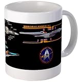 USS Enterprise NCC-1701-E Sovereign Class Star trek Mug by CafePress