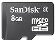 SanDisk 8GB microSDHC Card (SDSDQ-8192, Bulk Package)