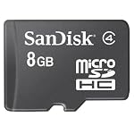 SanDisk 8GB microSDHC Card (SDSDQ-8192, Bulk Package)