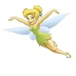 Disney Tinker Bell Self-Stick Mini Wall Mural