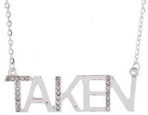 Click Here For Cheap Amazon.com: 2 Sets Of Ladies Silver Taken With Stones Pendant With 20 Inch Adjustable Link Chain Necklace With Matching Stud Earrings Jewelry Set: Jewelry For Sale