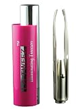 La-Tweez Illuminated Tweezer with Mirror & Case, Pink