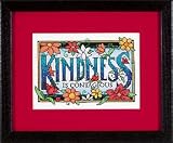 Kindness is Contagious Stamped Cross Stitch Kit