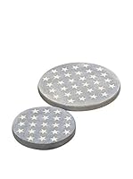 Boltze Set Jabonera 2 Uds. Secil Gris