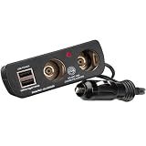 Multi-Use Vehicle Charger with Dual USB Ports and Dual 12 Volt Sockets - Magnadyne
