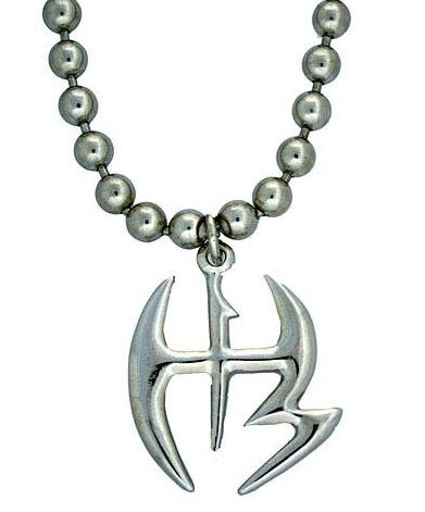 Childrens Toyshop  Spielwaren : WWE WWF Pendant Hardy Boyz Logo Kette Matt Jeff