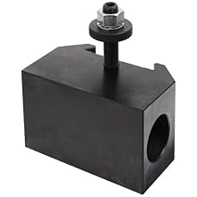 Dorian Tool QITPN-5 Chromium Molybdenum Alloy Steel Quick Change Morse Taper Toolholder for QITP50N Quadra Indexing Quick Change Tool Post, MT5, 3-1/2" Height