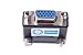 SMAKN 90 15-pin VGA Male to Female M/f Right Angle Adapter