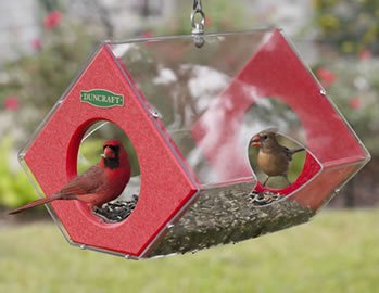 Duncraft Eco-Strong Cardinal Fly Thru Feeder