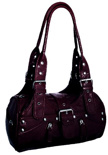 EyeCatchBags – Miami HandBag Dark Aubergine