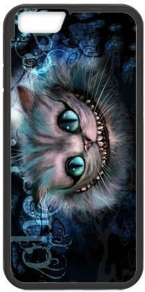 iPhone 6 Case ,Case for Apple iPhone 6 ,Cheshire Cat Wallet Case for iPhone 6,Case Cover Fit For Apple iPhone 6 4.7",PC and TPU Screen Protector For Apple iPhone 6 4.7"