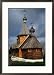 Reconstruction of a 10th Century Wooden Russian Orthodox Church, Vitebsk, Belarus Framed Photographic Poster Print by Jonathan Smith, 21x29