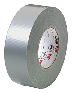 3M Extra Heavy Duty Duct Tape 6969 Silver, 48 mm x 54.8 m 10.7 mil (Pack of 1)