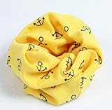 macaroni（マカロニ） ベビー・キッズ オシャレなカラフル ネックスタイ よだれかけ (7 いかり（イエロー）)