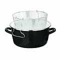 Premier Housewares 6 X 33 X 27 cm 5 L Deep Fryer with Pyrex Lid, Black