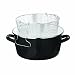 Premier Housewares 6 X 33 X 27 cm 5 L Deep Fryer with Pyrex Lid, Black