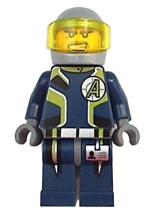 Agent Charge (Helmet) - LEGO Agents Minifigure
