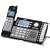 RCA ViSYS 25250RE1 - Cordless phone w/ call waiting caller ID & answering system - DECT 6.0 - 2-line operation - black, silver