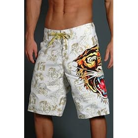 Ed Hardy Man Tiger Boardshort (EDM101R)