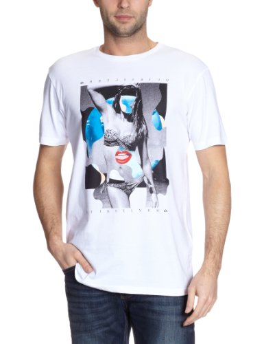 Quiksilver Herren T-shirt Basic, white, 44-46 (S), KMMJE931D Preisvergleich